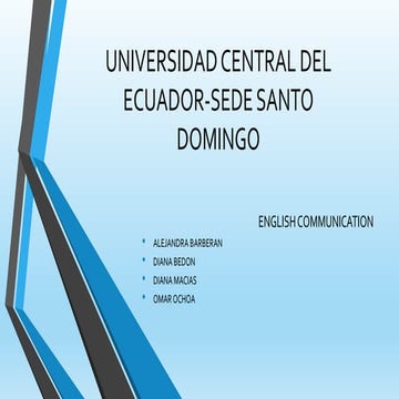 English communication and dialects