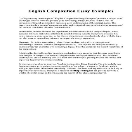 English Composition Essay Examples.pdf