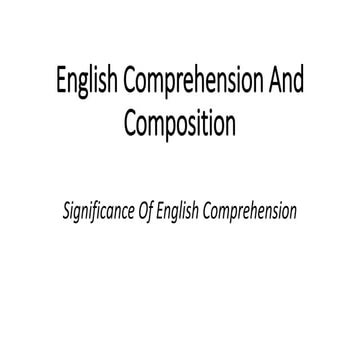 English Comprehension And Composition.pptx