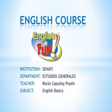 English course