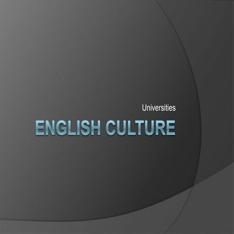 English culture