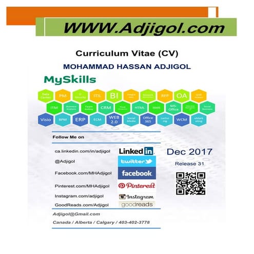 English cv