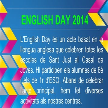 English Day Pdf