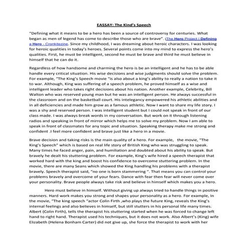 English eassay