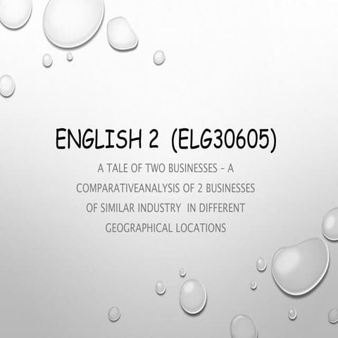 English 2 Final Report Presentation slide