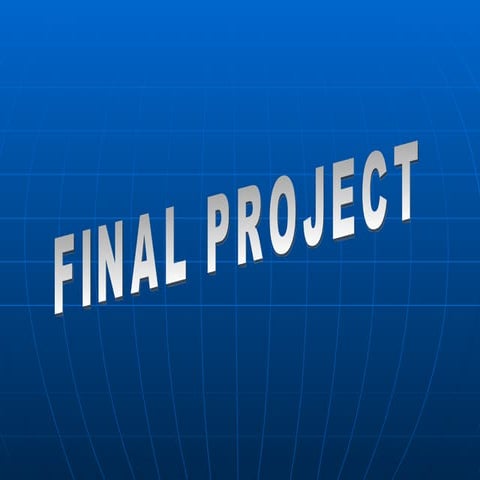 English Final Project
