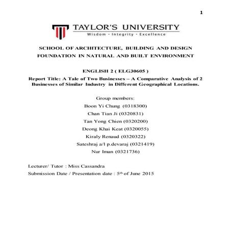 Economics final project report | DOCX