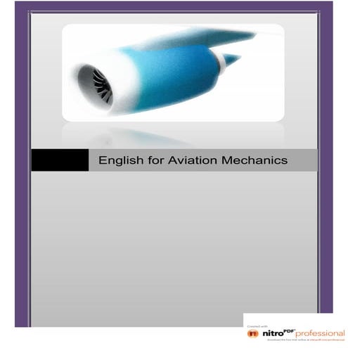 English for aviation mechanics