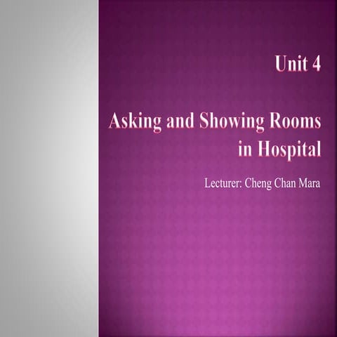 English for midwife unit 4