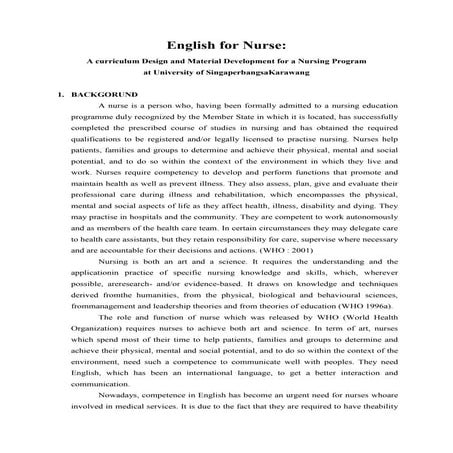 Needs analysis questionnaire | DOCX