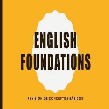 English Foundations: Basic Grammar, Vocabulary, and Vacation ...