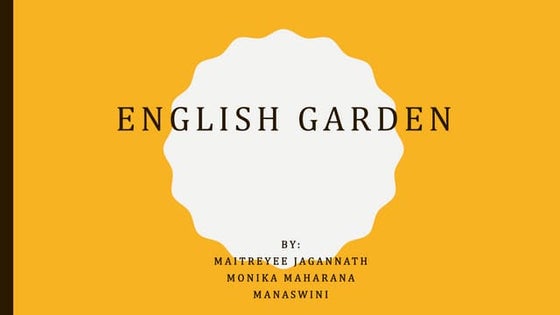 English garden landscape design PDF English garden landscape design PDF