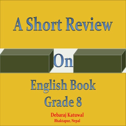 English grade eight