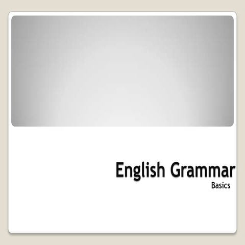 English grammar | PPT