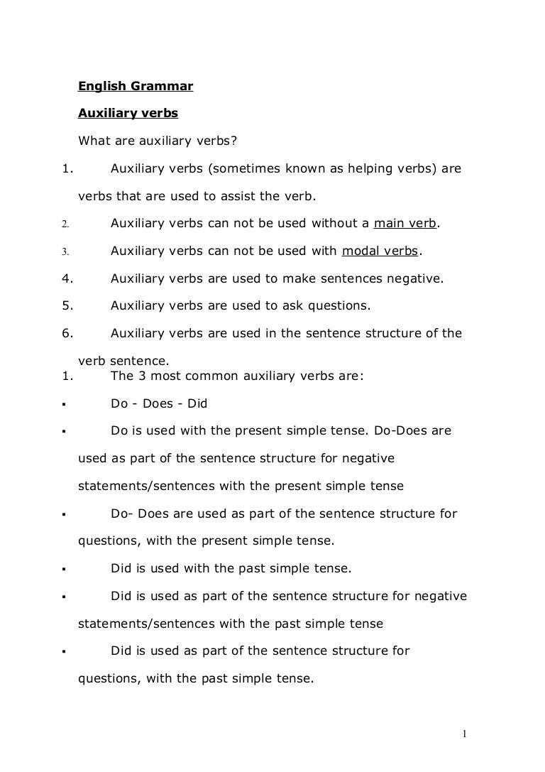 English Grammar