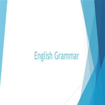 Comprehensive Guide to English Grammar: Etymology, Sentence Types, and ...