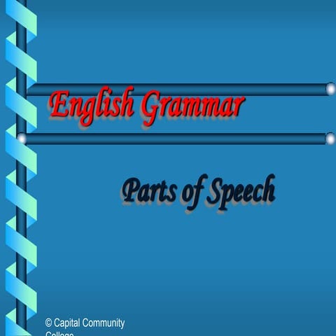 English grammar final