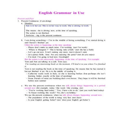 English grammar in use
