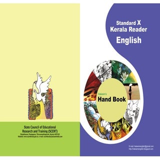 English hand book for class x (scer...