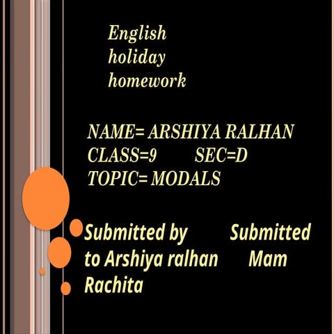 English  holiday  homework Modals ppt.pptx