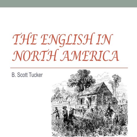 English in north america