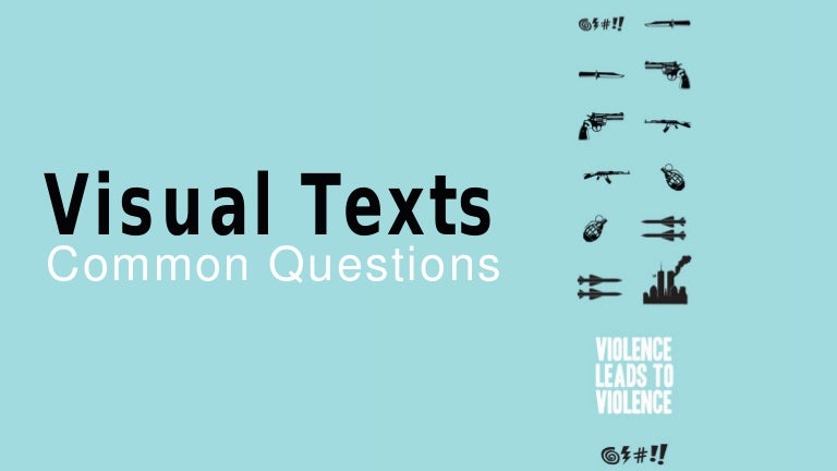 English Language Visual Text