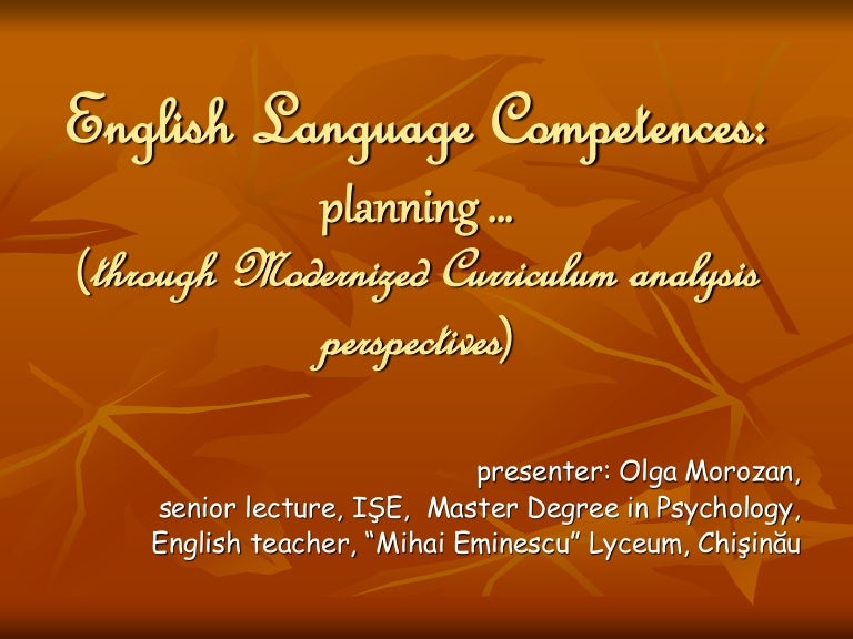 English Language Competency , Understand your English level – VSALBC