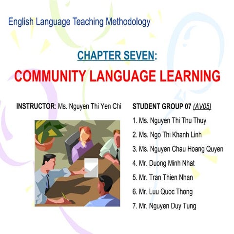 English language teaching methodology