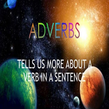English lesson 1 adverbs
