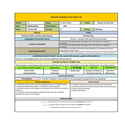ENGLISH LESSON PLAN YEAR 6 DIAGNOSTIC TEST.docx