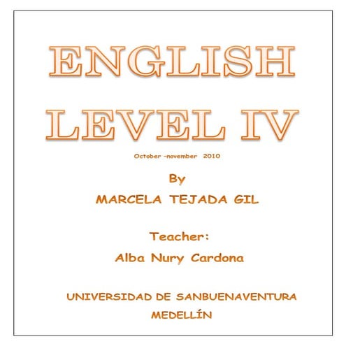 English level IV