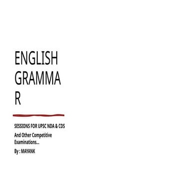 Noun and rule for spotting error for competitive exams