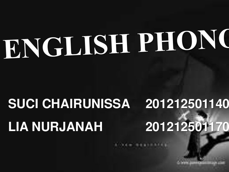 English Phonology