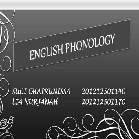 English phonology