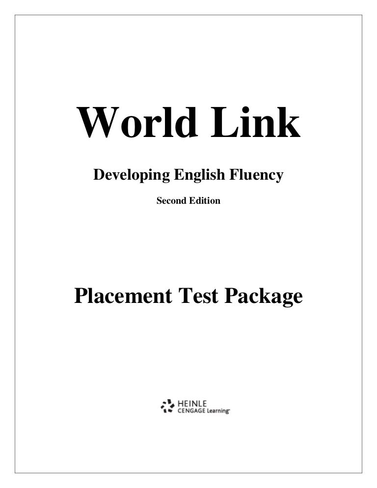English placement test