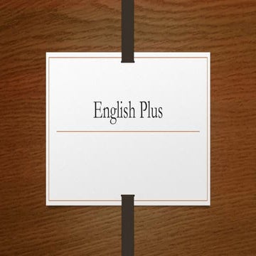 English Plus Lesson 1.pptx