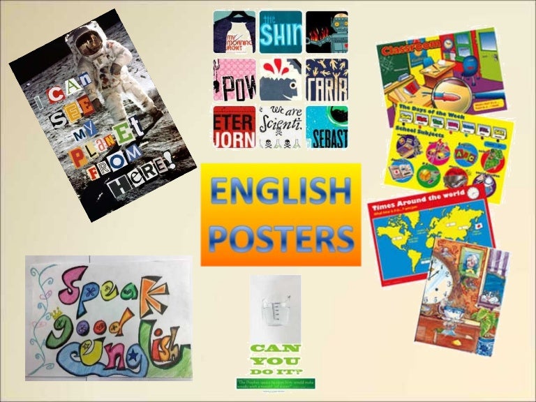 English posters