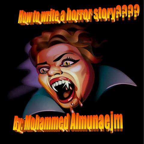 how to write a scary story