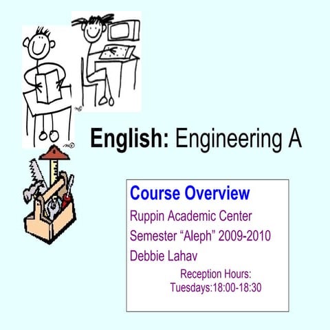 English Ppt Overview Fall 09