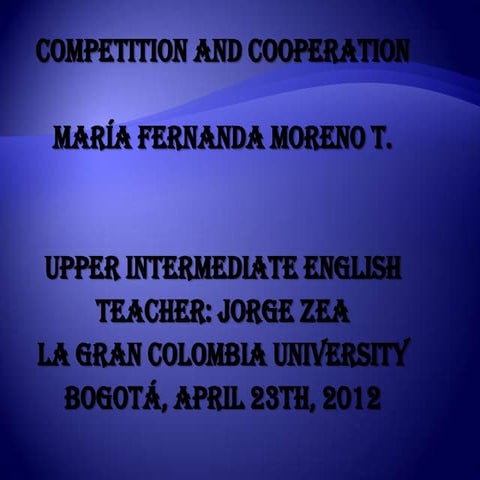 Competition Presentacion