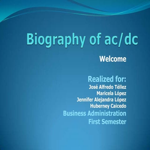 biography of ac/dc | PPTX