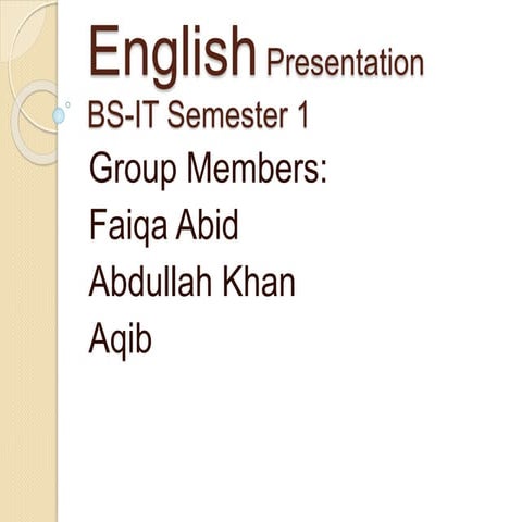 Introduction to Essay/Syntax of Essay