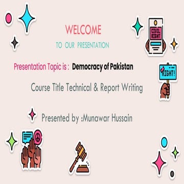 Democracy of Pakistan