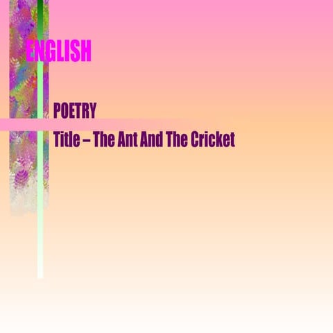 English presentation  g 3