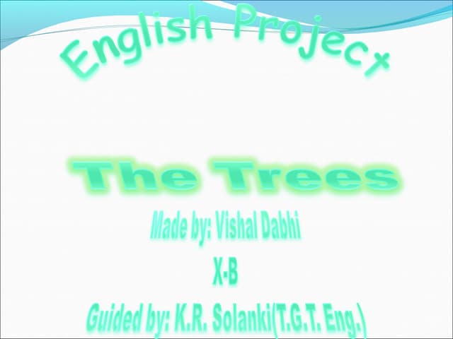 trees | PPT | Gardening | Home & Garden