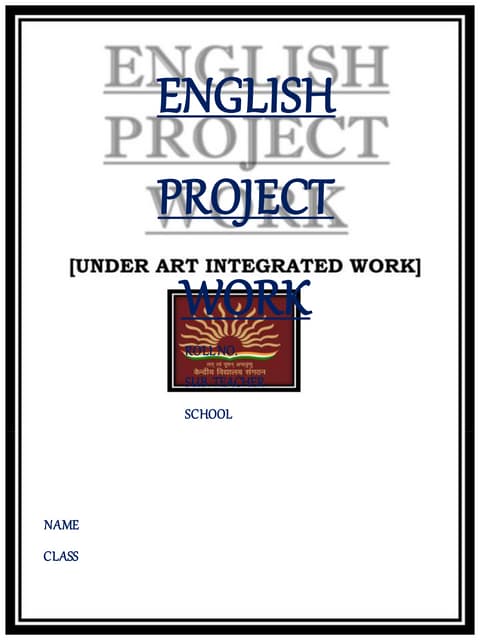 English project
