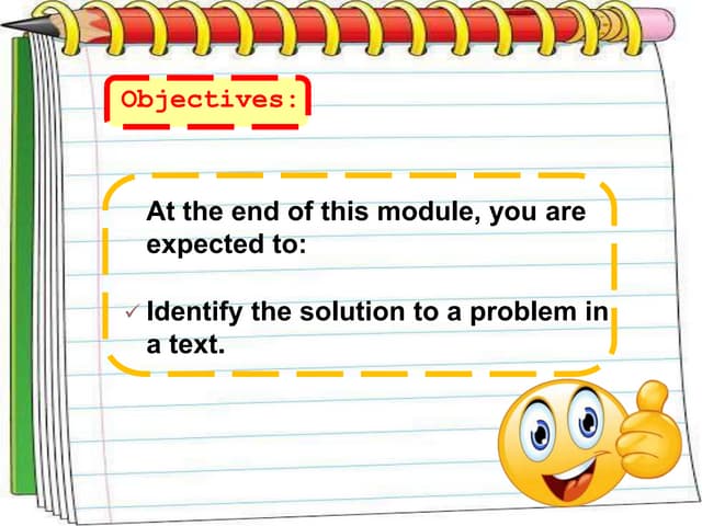 Elements of the Story: Problem and solution | PPTX
