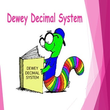 Dewey decimal system