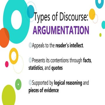 Argumentative Discourse