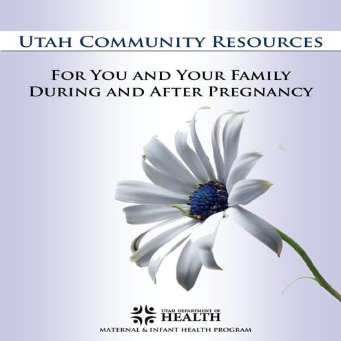 Utah Community Resources During and After Pregnancy